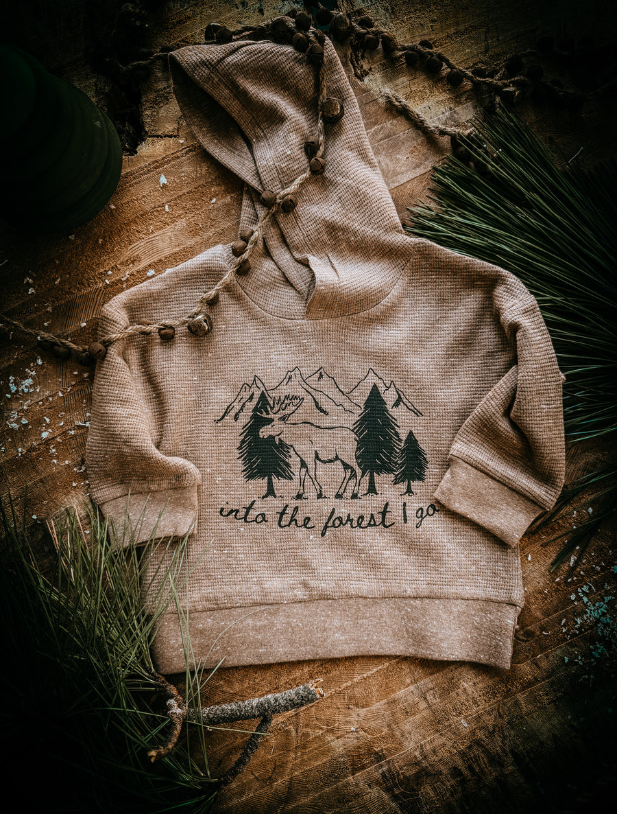 Into The Forest  | Waffle Hoodie