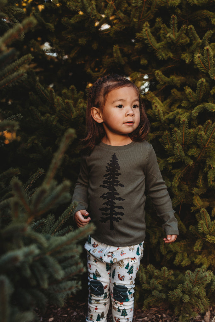 Alpine Tree  | Cypress Ribbed Top